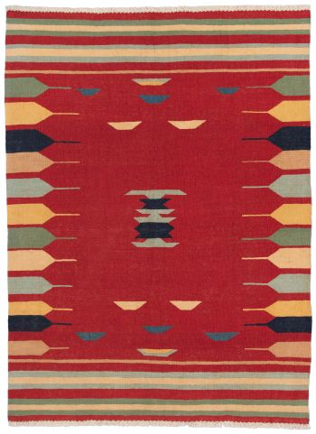 handgewebter Kelim Afschar-Kamo aus Persien Maß 204x150 cm