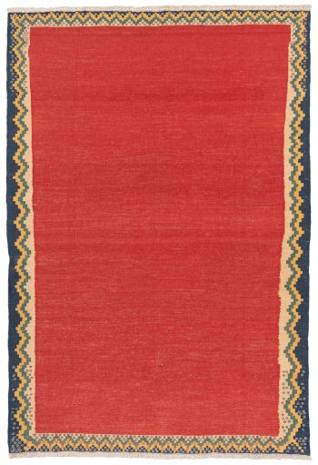 handgewebter Kelim Afschar-Kamo aus Persien Maß 216x148 cm