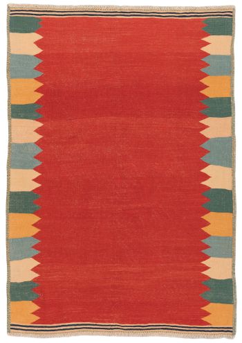 handgewebter Kelim Afschar-Kamo aus Persien Maß 235x163 cm