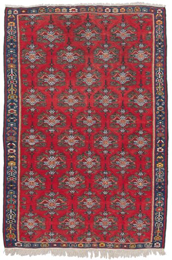 handgewebter Kelim Bidjar aus Persien Maß 200x135 cm