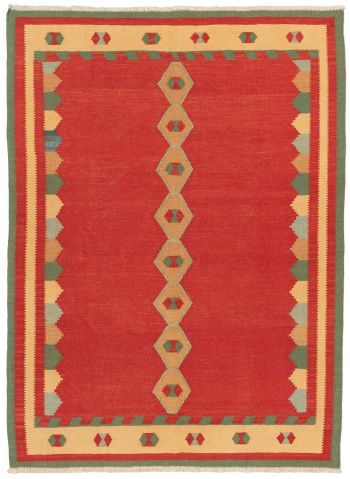 handgewebter Kelim Gaschgai-Spirit aus Persien Maß 202x145 cm