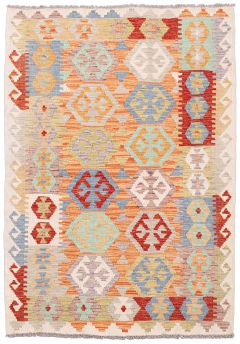 handgewebter Kelim Ghazghar aus Afghanistan Maß 150x106 cm