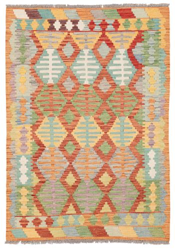 handgewebter Kelim Ghazghar aus Afghanistan Maß 177x124 cm