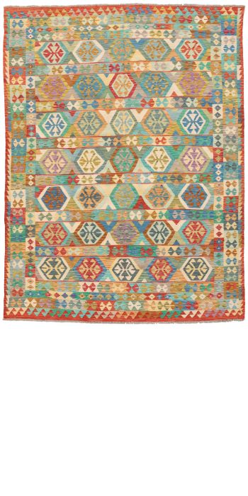 handgewebter Kelim Ghazghar aus Afghanistan Maß 322x246 cm