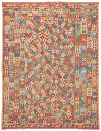 handgewebter Kelim Ghazghar aus Afghanistan Maß 330x256 cm