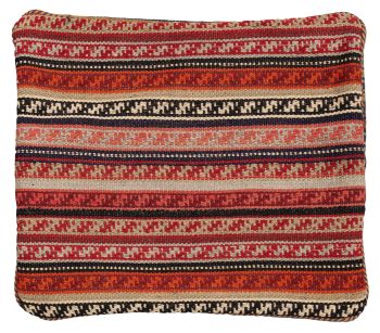 handgewebter Kelim Schahsawan-Kissen aus Persien Maß 47x42 cm