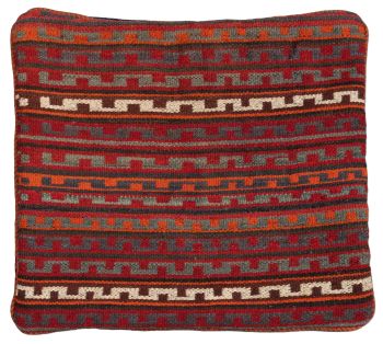 handgewebter Kelim Schahsawan-Kissen aus Persien Maß 50x47 cm