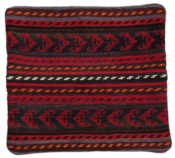 handgewebter Kelim Schahsawan-Kissen aus Persien Maß 53x50 cm