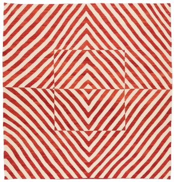 handgewebter Kelim Tavis aus Afghanistan Maß 285x269 cm