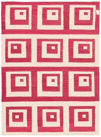 handgewebter Kelim Tavis aus Afghanistan Maß 290x211 cm