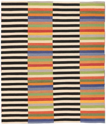 handgewebter Kelim Tavis aus Afghanistan Maß 298x254 cm