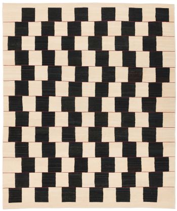 handgewebter Kelim Tavis aus Afghanistan Maß 299x250 cm