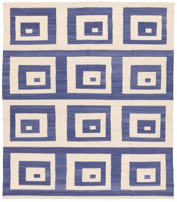 handgewebter Kelim Tavis aus Afghanistan Maß 302x259 cm