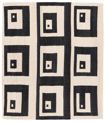 handgewebter Kelim Tavis aus Afghanistan Maß 328x281 cm