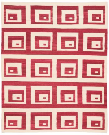 handgewebter Kelim Tavis aus Afghanistan Maß 375x314 cm