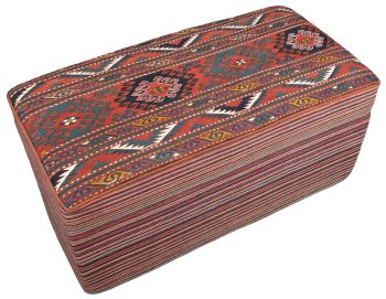 handgewebter Sumackkelim Schahsawan-Sitzbank aus Persien Maß 100x50 cm