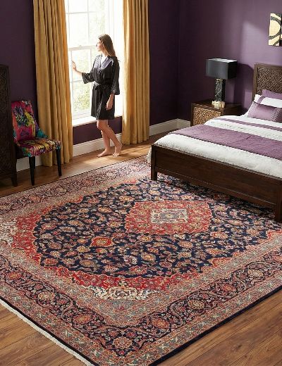 Bild von Keschan aus Persien in der Größe 362 x 270 cm