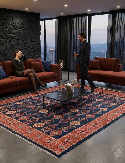 Bild von Ghadimi aus Persien in der Größe 395 x 307 cm