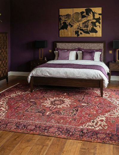 Bild von Heriz aus Persien in der Größe 330 x 260 cm