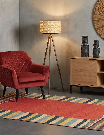 Bild von Afschar-Kamo aus Persien in der Größe 227 x 158 cm