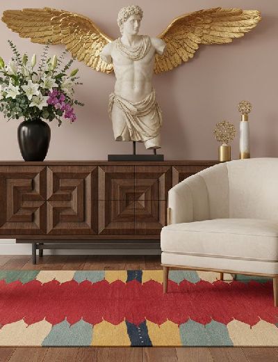 Bild von Afschar-Kamo aus Persien in der Größe 220 x 175 cm