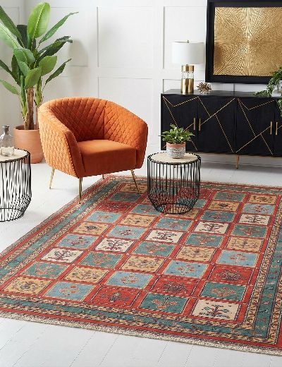 Bild von Afschar-Tabii aus Persien in der Größe 241 x 160 cm