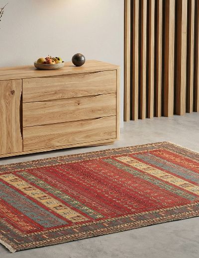 Bild von Afschar-Tabii aus Persien in der Größe 192 x 147 cm