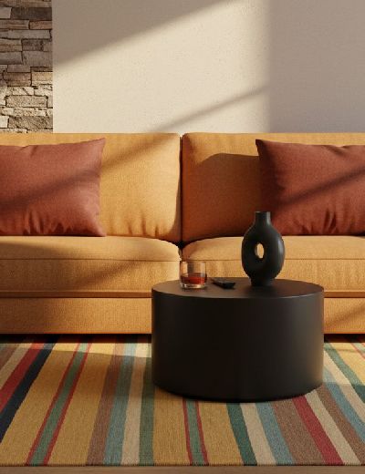 Bild von Afschar-Kamo aus Persien in der Größe 238 x 177 cm