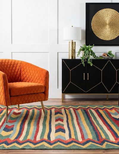 Bild von Afschar-Kamo aus Persien in der Größe 220 x 162 cm