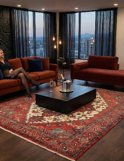 Bild von Ghadimi aus Persien in der Größe 346 x 253 cm