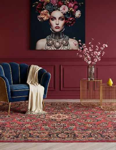 Bild von Scherkat aus Persien in der Größe 275 x 187 cm