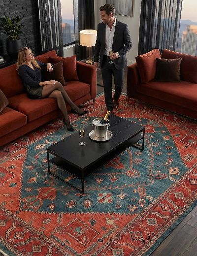 Bild von Ghadimi aus Persien in der Größe 334 x 251 cm