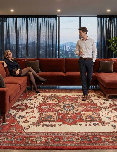 Bild von Ghadimi aus Persien in der Größe 390 x 300 cm