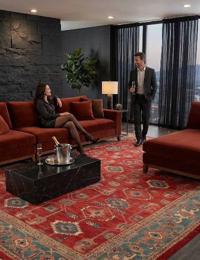 Bild von Ghadimi aus Persien in der Größe 396 x 287 cm