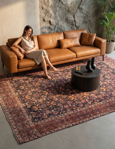 Bild von Bidjar aus Persien in der Größe 360 x 225 cm