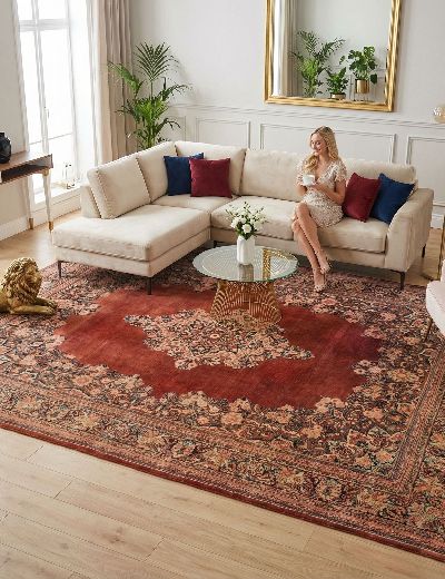 Bild von Sarough aus Persien in der Größe 426 x 320 cm