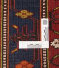 handgeknüpfter Orienteppich Derbent aus Dagestan Maß 208x135 cm