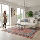 handgeknüpfter Orienteppich Ghom aus Persien Maß 205x134 cm