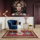 handgeknüpfter Orienteppich Kazak aus Kaukasus Maß 223x150 cm