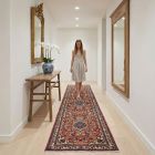 handgeknüpfter Orienteppich Rudbar aus Persien Maß 398x78 cm