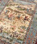 handgeknüpfter Orienteppich Essfahan aus Persien Maß 151x108 cm