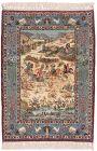 handgeknüpfter Orienteppich Essfahan aus Persien Maß 151x108 cm