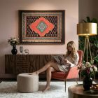 handgewebter Kelim Bidjar aus Persien Maß 87x59 cm