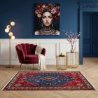 handgeknüpfter Orienteppich Abadeh aus Persien Maß 154x104 cm