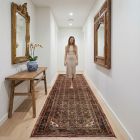 handgeknüpfter Orienteppich Hossenabad aus Persien Maß 391x108 cm