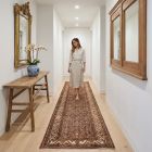 handgeknüpfter Orienteppich Hossenabad aus Persien Maß 405x110 cm