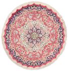 handgeknüpfter Orienteppich Ghom aus Persien Maß 100x100 cm
