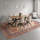 handgeknüpfter Orienteppich Ghom aus Persien Maß 352x252 cm