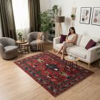 handgeknüpfter Orienteppich Derbent aus Dagestan Maß 190x131 cm