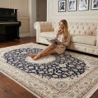 handgeknüpfter Orienteppich Nain aus Persien Maß 318x214 cm